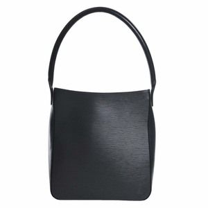 Louis Vuitton Epi Looping GM Shoulder Bag Black